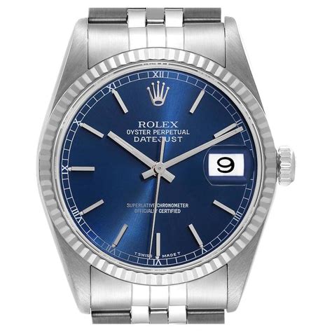 Rolex Datejust mit blauem Zifferblatt » Preise & Infos .